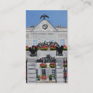 "L'Aigle Noir Hotel Business Card" Card