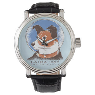 Laika Soviet Space Dog 1957 Watch