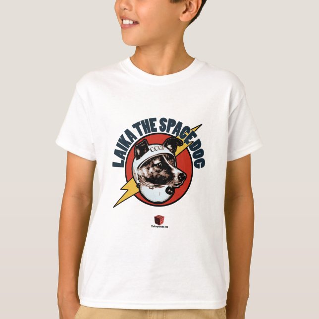 Laika The Space Dog: Kids T-Shirt (Front)