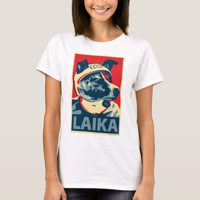 Laika The Space Dog - Laika: OHP Ladies Top (Front)