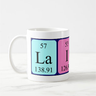 Lainey periodic table name mug