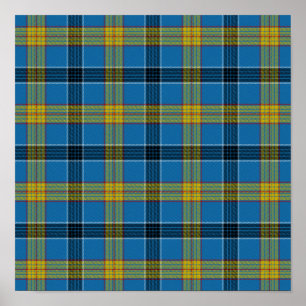 Laing Tartan Poster