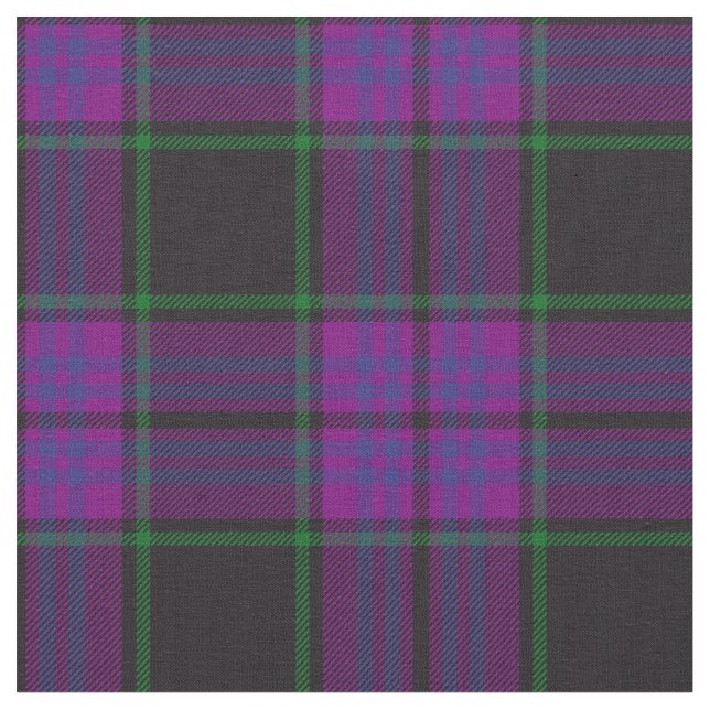 Laird Tartan Print Fabric (Close Up)