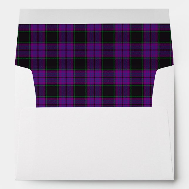 Laird Tartan Wedding Envelopes (Back (Bottom))