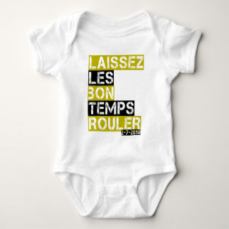 Laissez les bon temps rouler baby bodysuit