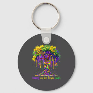 Laissez Les Bon Temps Rouler Mardi Gras Tree 2026  Key Ring