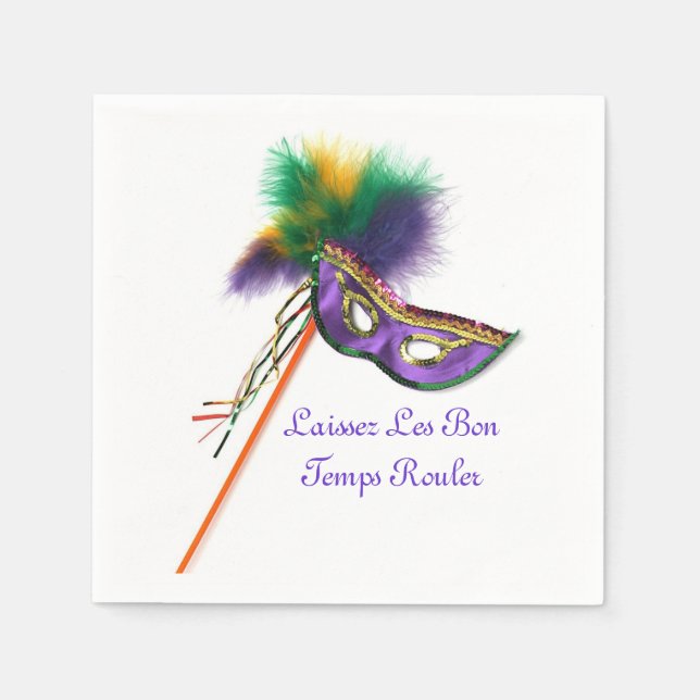 Laissez Les Bon Temps Rouler! Napkin (Front)