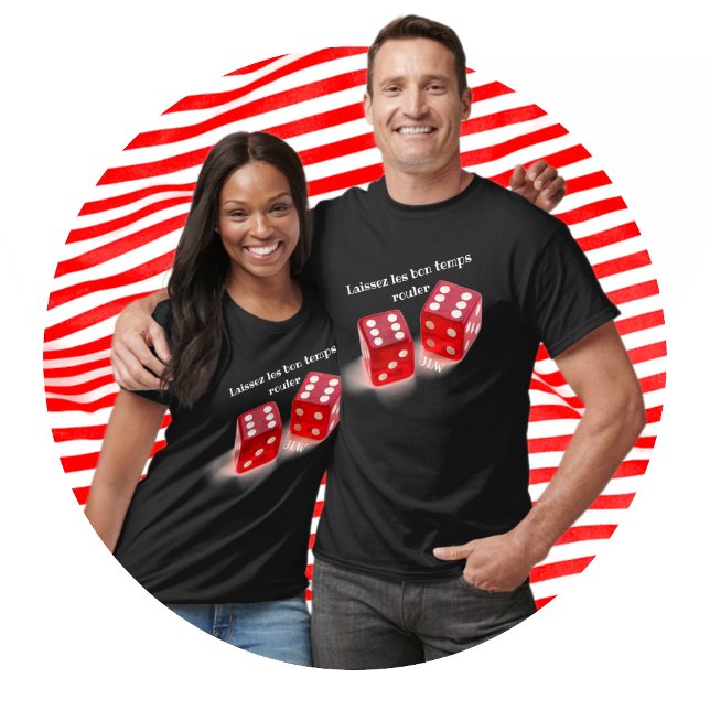 Laissez les Bon Temps Rouler Red Dice T-Shirt (Creator Uploaded)