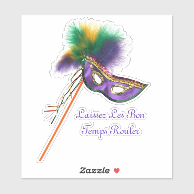 Laissez Les Bon Temps Rouler! Sticker (Sheet)