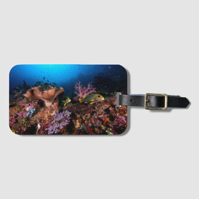 Laja Ampat Underwater Luggage Tag (Front Horizontal)