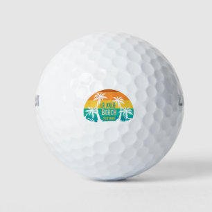 LaJolla Beach Retro Golf Balls