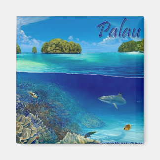 Lake 3 by Michael Glinski Magnet