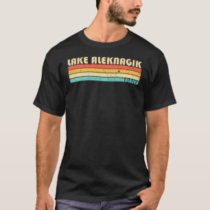 Lake Aleknagik Alaska Funny Fishing Camping Summer T-Shirt