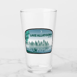 Lake Allatoona Georgia Deer Glass