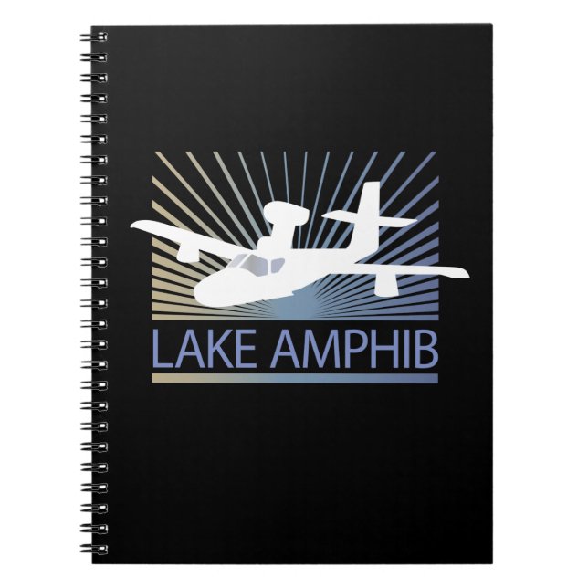 Lake Amphib Aviation Spiral Notebook (Front)