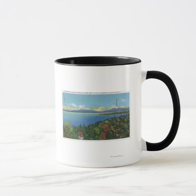 Lake and Green Mountains Mug (Right)