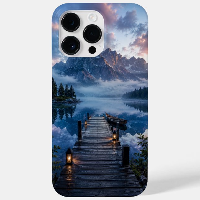 Lake and Mountain Phone Case (Back)