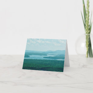 Lake and Mountain View Card
