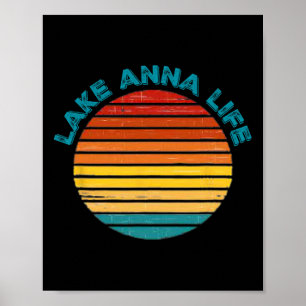Lake Anna Life Virginia Fun Boating Fishing Skiing Poster