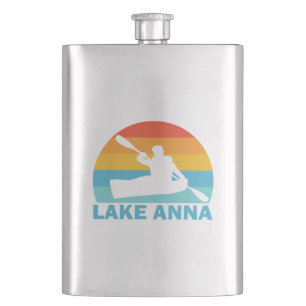 Lake Anna Virginia Kayak Hip Flask