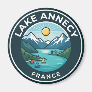 Lake Annecy France Magnet