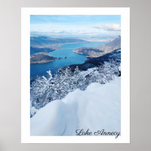Lake Annecy - Haute-Savoie, French Alps Poster