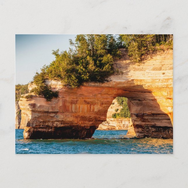 Lake Arch, PIctured Rocks National Lakeshore, MI Postcard (Front)