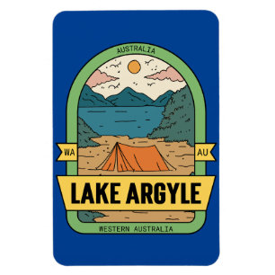 Lake Argyle Western Australia Magnet