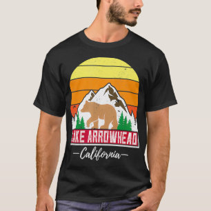 Lake Arrowhead California Vacation Retro Family Ca T-Shirt