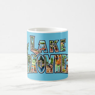 Lake Arrowhead Retro Mug