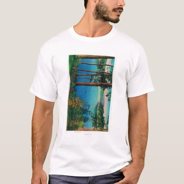 Lake Arrowhead ViewLake Arrowhead, CA T-Shirt (Front)