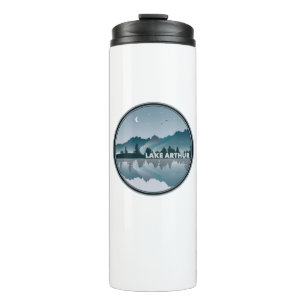Lake Arthur Pennsylvania Reflection Thermal Tumbler