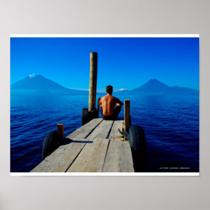Lake Atitlán, Guatemala Poster