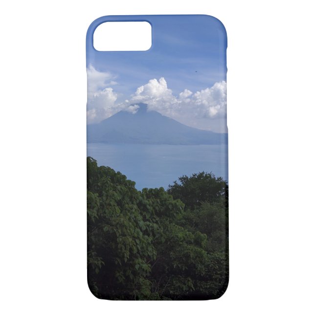 Lake Atitlan Volcanoes Case-Mate iPhone Case (Back)