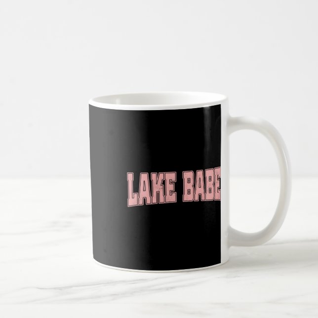 Lake Babe Life Summer Vacation Beach  Coffee Mug (Right)