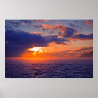 Lake Baikal - Another Sunset Poster