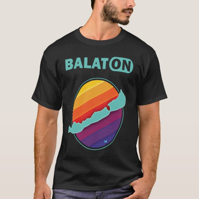 Lake Balaton Hungary T-Shirt (Front)
