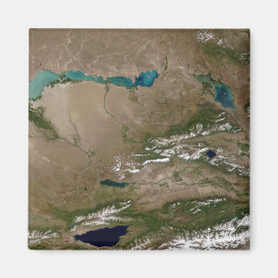 Lake Balkhash in eastern Kazakhstan Magnet