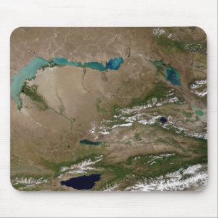 Lake Balkhash in eastern Kazakhstan Mouse Pad