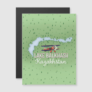 Lake Balkhash Kazakhstan lake map