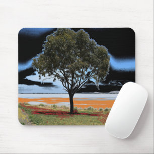Lake Beeac Solo Tree Mouse Pad