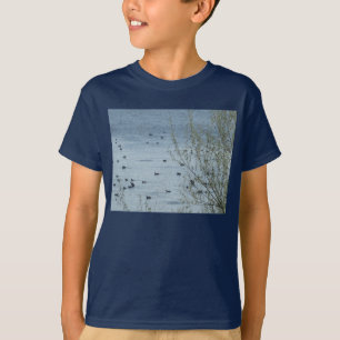 Lake Birds Kids Dark T-Shirt