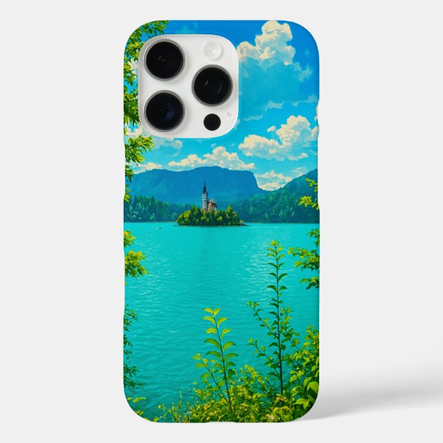 Lake Bled Case-Mate iPhone Case (Back)