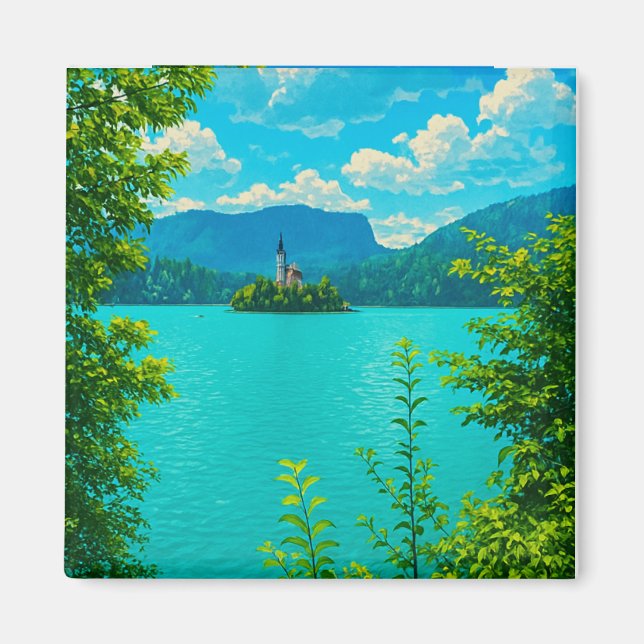 Lake Bled Magnet (Front)