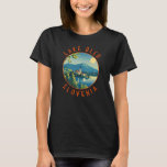 Lake Bled Slovenia Travel Art Vintage T-Shirt<br><div class="desc">Lake Bled vector art design. Lake Bled is a lake in the Julian Alps of the Upper Carniolan region of northwestern Slovenia,  where it adjoins the town of Bled.</div>