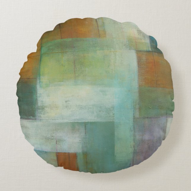 Lake Blue Essence II Round Cushion (Front)