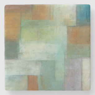 Lake Blue Essence II Stone Coaster
