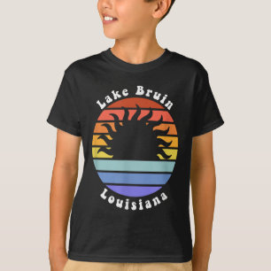 Lake Bruin Louisiana La Sunrise Vacation Souvenir T-Shirt