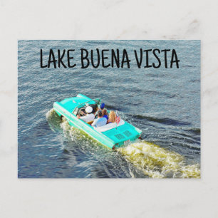 LAKE BUENA VISTA FLORIDA AMPHIBIOUS CAR POSTCARDS