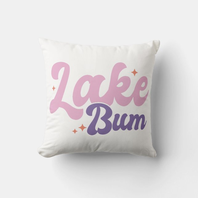 Lake Bum Cushion (Front)